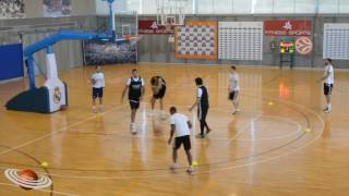 Calentamiento Real Madrid Baloncesto [upl. by Tufts]