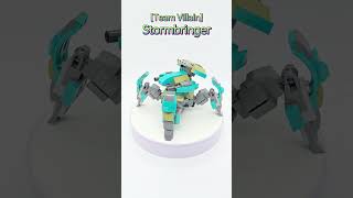 Team Villain  Stormbringer Machine Gun Grenade Launcher Stun Gun Armor shorts lego mecha [upl. by Nirred]