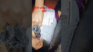 Skirt plazo under 250meesho unboxing trendingshorts shortsfeed meeshofinds subscribe ytshorts [upl. by Annairba]