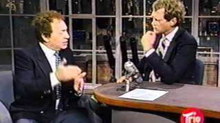 Jackie Mason on Letterman [upl. by Noremmac]