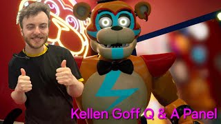 Kellen Goff QampA Panel Five Nights at Freddys Voice Actor  Fan Expo Philadelphia May 2024 [upl. by Ddene]