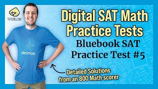 Digital SAT Math  Practice Test 5 [upl. by Erastus]