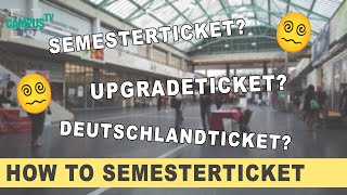 How To Semesterticket  Campus TV Uni Bielefeld [upl. by Canica]