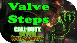 Call of Duty WW2 Zombies  All 3 Valve Locations [upl. by Yauq214]