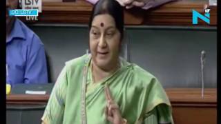 We have made it clear that entire Kashmir belongs to India Sushma Swaraj [upl. by Lenz]