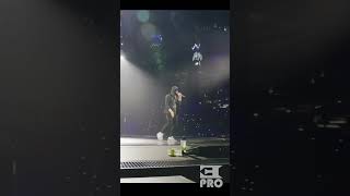 Backstage Footage of Eminem Exiting From Under the Stage at Ed Sheerans Detroit Concert 07152023 [upl. by Miles]