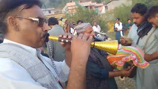 Pakistan Dhol dance in village  Hazara Kumar 2024  Dhool party Kpk [upl. by Dugas120]