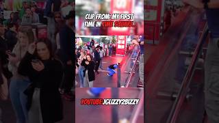 We spotted a YouTube short dancer in time square explore jglizzy2bizzy timessquare flexinn [upl. by Turro332]