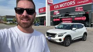 Kia Seltos EX Review at Clarington Kia [upl. by Ned885]