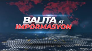 BALITA AT IMPORMASYON  NOV 07 2024 [upl. by Kery839]