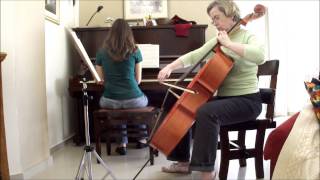 Albinoni  Adagio in G Minor  cello amp piano [upl. by Reddin642]