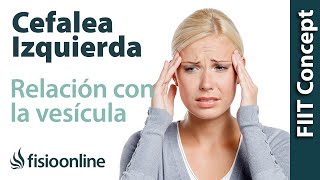 Cefaleas o dolores de cabeza izquierdos y su relación con la vesícula ansiedad [upl. by Shelden]