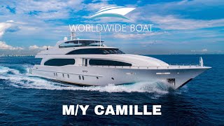 TOUR The BROWARD Luxury Motor Yacht CAMILLE 124’38m AVAILABLE for CHARTER 85000 [upl. by Decca]