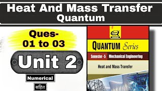 HMT ll Unit 2 Part  1 l Quantum l AKTU [upl. by Danila519]