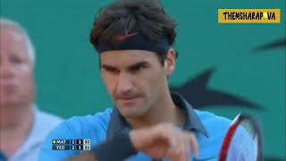 Roger Federer vs PaulHenri Mathieu RG 2009 Highlights [upl. by Janine]