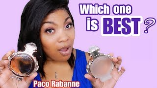 Paco Rabbane Olympea vs Olympea Aqua Perfume Review and Comparison [upl. by Lean]