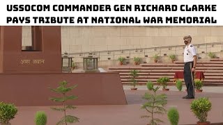 USSOCOM Commander Gen Richard Clarke Pays Tribute At National War Memorial  Catch News [upl. by Nelrah722]