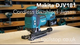 Makita DJV181 Cordless Brushless Jigsaw from Toolstop [upl. by Rayner]