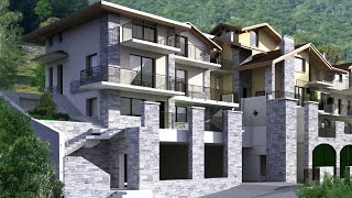 Nuova realizzazione residenziale in vendita con vista panoramica sul Lago di Como [upl. by Eerot]