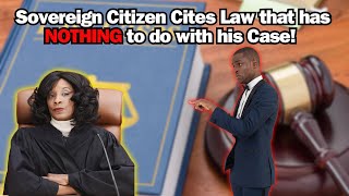 Sovereign Citizens Legal Failure A Play By Play [upl. by Urissa917]