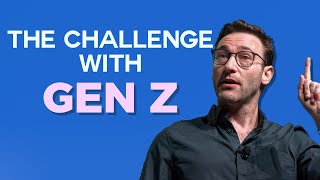 The Challenge with Gen Z  Simon Sinek [upl. by Ahsircal]