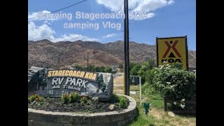 California Banning Stagecoach KOA Camping캘리포니아 배닝 KOA 카라반 캠핑 [upl. by Sulrac]