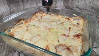 The BEST Bacon Leek Potato Gratin Recipe for Thanksgiving [upl. by Nanahs]