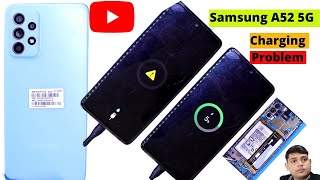 Samsung A52 Charging Problem Solution  Samsung A52 Charging Error  Samsung A52 Charging Pin Change [upl. by Yrffej]