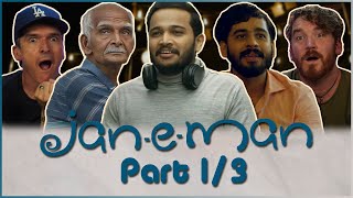 JanEMan 2021  MOVIE REACTION 13   Malayalam CRAZY Comedy Drama [upl. by Narmi]