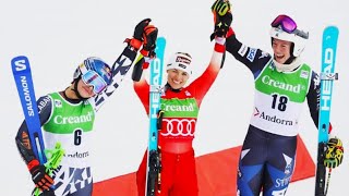 FIS Alpine Ski World Cup  Womens Giant Slalom Run 2  Soldeu AND  2024 [upl. by Annasoh]