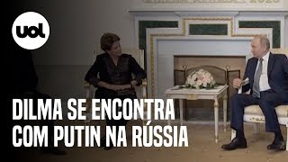 Dilma Rousseff se reúne com Vladimir Putin na Rússia [upl. by Lanta]