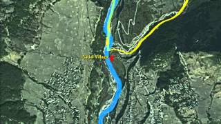 Pokhara Flood Disaster 201255 A Google Earth Tour Video [upl. by Lasonde]