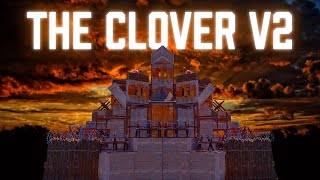 THE CLOVER V2  The BEST and most defendable 2x1 rust base design  tutorial [upl. by Cataldo796]