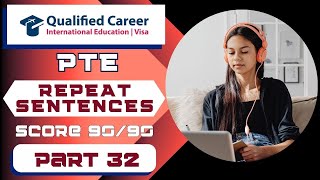 PTE Repeat Sentence  Must Practice  PART  32 November 11 2024  Qualified Career [upl. by Fleeman148]