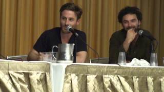 The Hobbit Panel QampA with Dean OGorman and Aidan Turner at Boston Comic Con  Part 1 [upl. by Enasus]