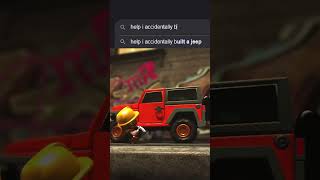 Sackboy Accidentally Built a Jeep 🔨  LittleBigPlanet 3  EpicLBPTime shorts [upl. by Thisbee]