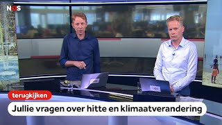 TERUGKIJKEN QampA hitte en klimaatverandering [upl. by Eidroj]