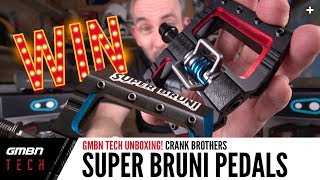 crankbrothers Super Bruni Mallet DH Pedal  GMBN Unboxing [upl. by Jansson]