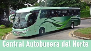 Movimiento de autobuses 5  Central Autobusera del Norte 1 [upl. by Affer]