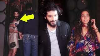 Harshvardhan Kapoor With Friends Spotted At Restaurant [upl. by Jock711]