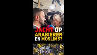 Stephan van Baarle DENK Maccabituig op Arabierenjacht in Amsterdam [upl. by Ragucci]