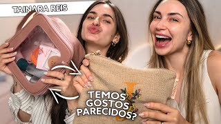 TROCANDO DE NECESSAIRE COM TAINARA REIS [upl. by Ellerrehc]