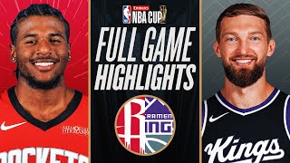 ROCKETS at KINGS  EMIRATES NBA CUP 🏆  FULL GAME HIGHLIGHTS  December 3 2024 [upl. by Oraneg]