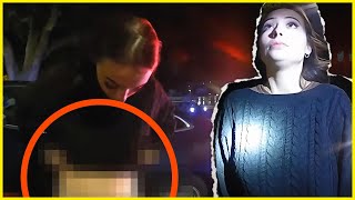 Girl Without Pants During DUI Arrest [upl. by Eirahs]