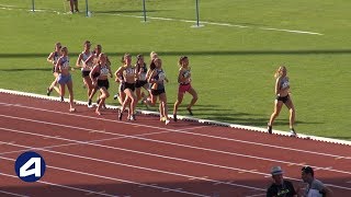 Bondoufle 2018  Finale 1500 m Cadettes Lena Lebrun en 43657 [upl. by Rebak]