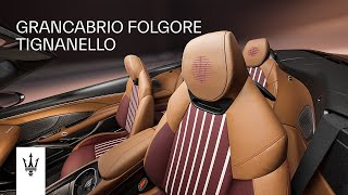 Maserati Fuoriserie presents GranCabrio Folgore Tignanello for Marchesi Antinori [upl. by Arorua]