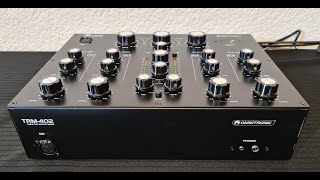 Mixer Omnitronic TRM402 OpenBox Review y experiencia de compragarantía con la Tienda quotAO Storequot [upl. by Johny]