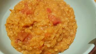 Dhal lentilles corail super facile  sans lait de coco [upl. by Adnahsar]