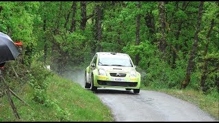 Rallye du Quercy 2018 HD JUMP [upl. by Aivatco567]