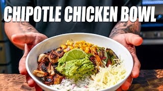 Healthy Chipotle Burrito Bowl Recipe [upl. by Oirasec]